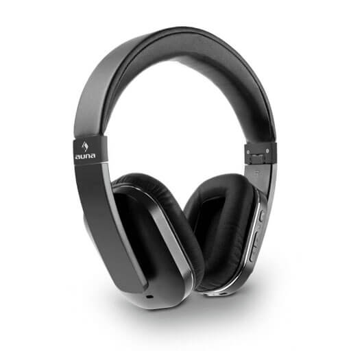 Elegance ANC Bluetooth NFC Headphones Hands-free Noise Cancellation Black